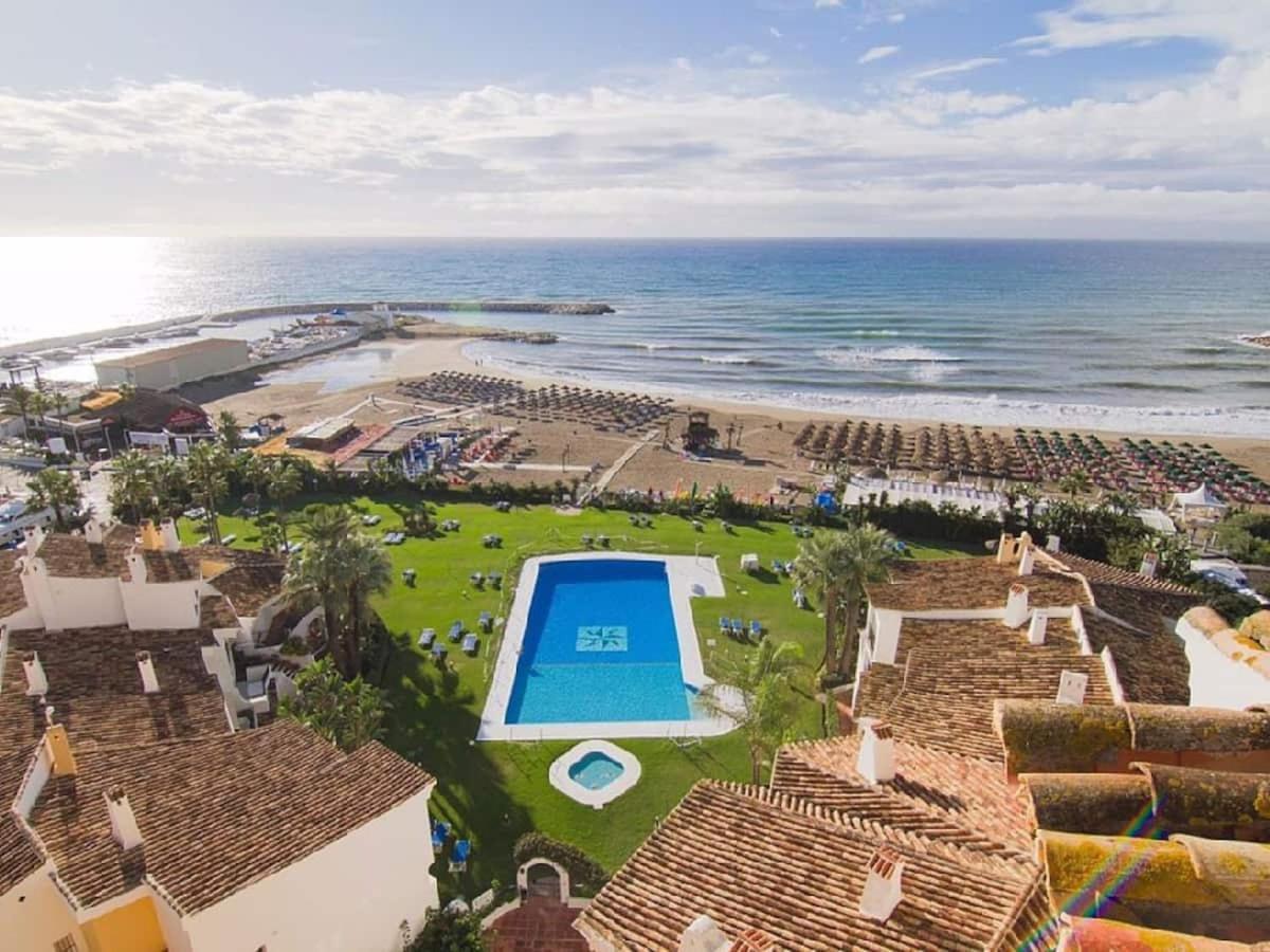 Apartamento Espectacular Hogar En La Playa Marbella Exterior foto